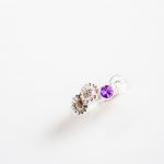 Amethyst daisy ring