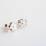 Tiny flower studs