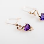 Gold Amethyst drops