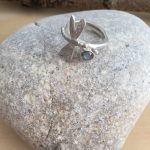 Labradorite dragonfly ring