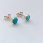 Turquoise studs