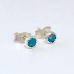 Tiny Turquoise studs