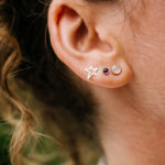 Gemstone studs
