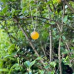 Yellow Jade Cinderella pendant
