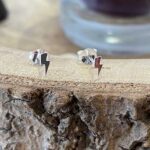 lightning bolt studs