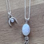 Moonstone dangle